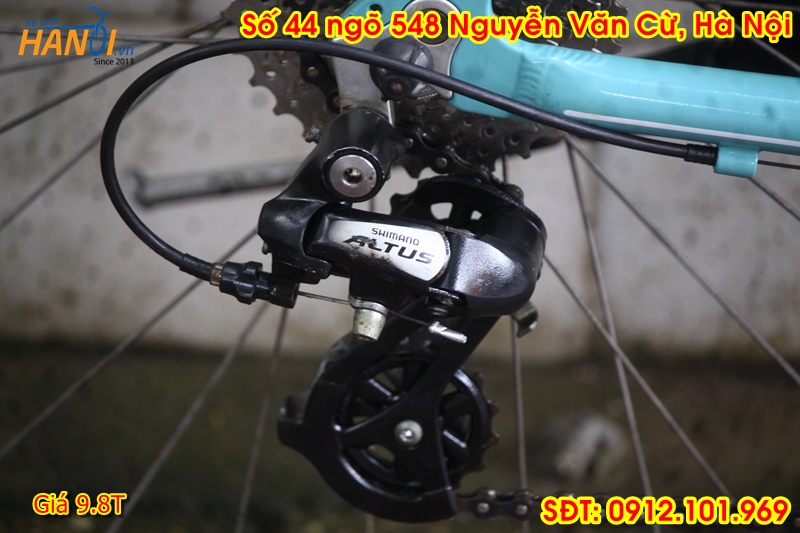 Xe đạp Touring Nhật bãi Bianchi Roma IV đến từ Italia