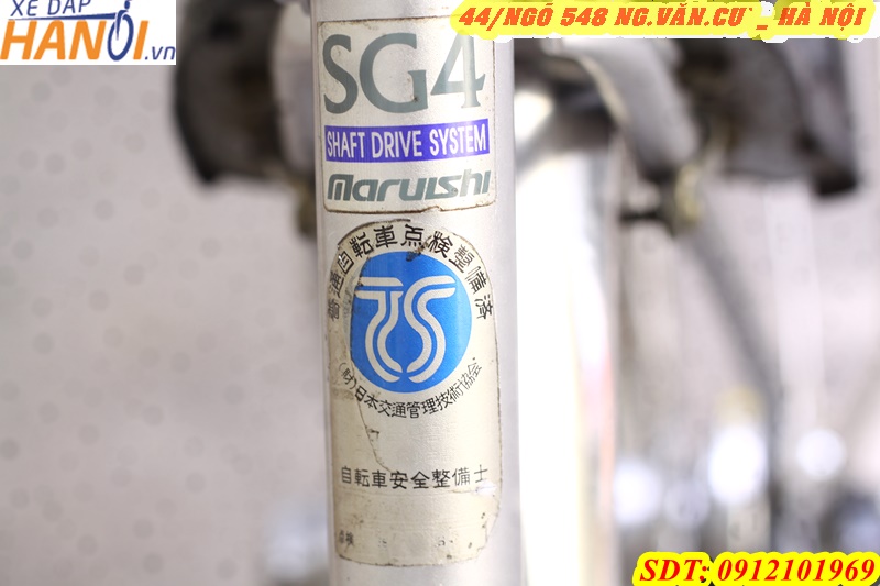 Xe đạp thể thao PASBRACE  MARUSHI TRỤC LÁP CÁC ĐĂNG ĐẾN TỪ JAPAN