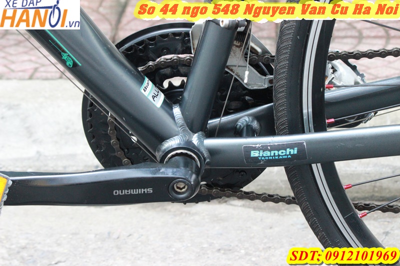 Xe đạp Touring Nhật bãi Bianchi Spori 2 đến từ Italia