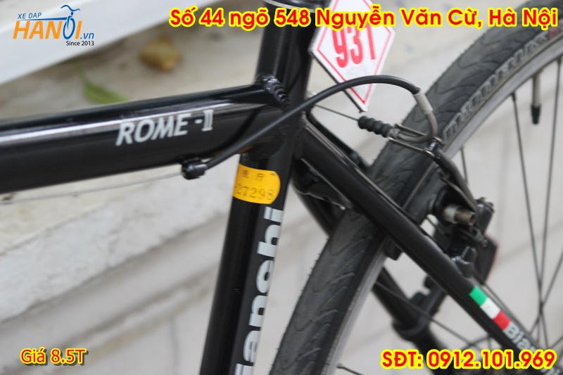 Xe đạp  Touring Nhât bãi BIANCHI ROMA II đén từ Italia