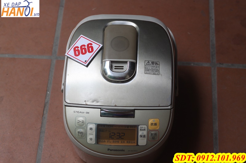 Dư dùng 2 nồi cơm điện Mitsubishi và Panasonic 110v - 1200W - 1,5L