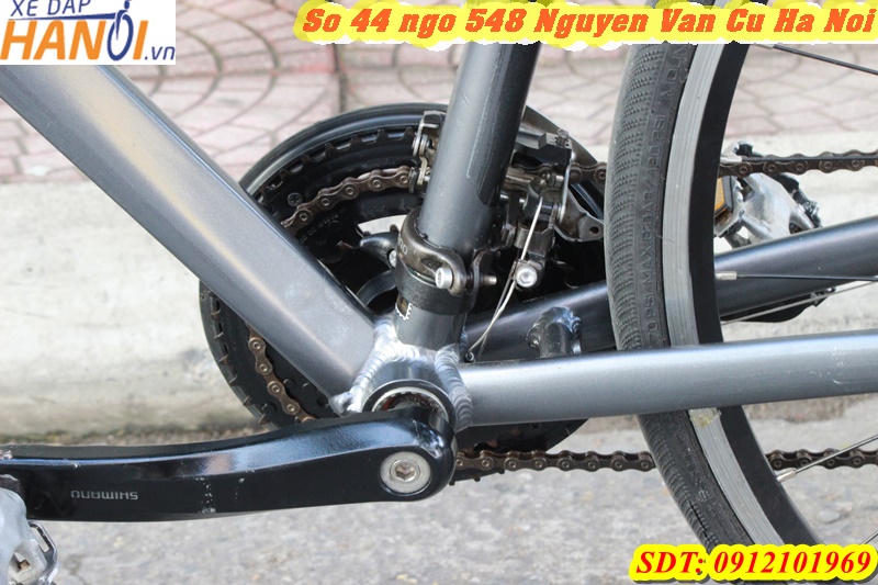 Xe đạp Touring Nhật bãi Bianchi Roma IV đến từ Italia