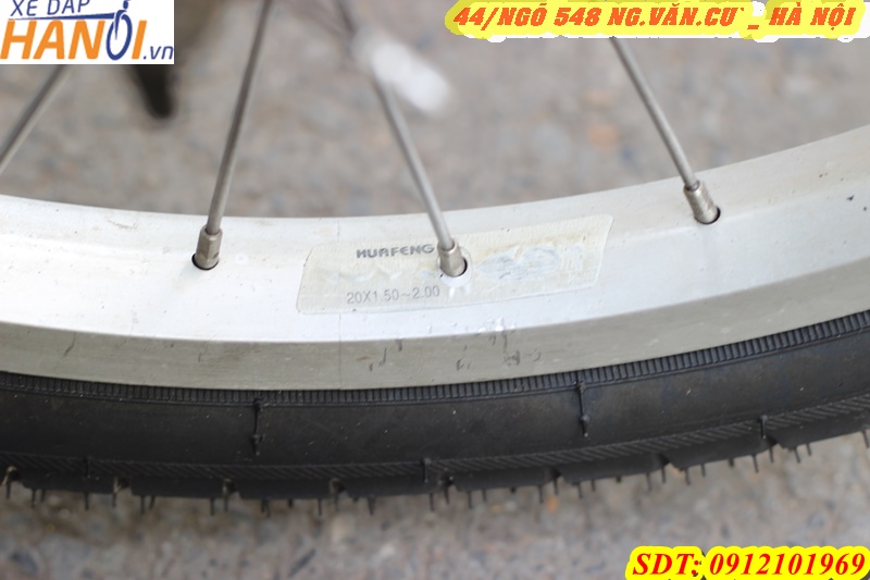 Xe đạp gấp trẻ em Nhật bãi PCF HÃNG BRIDGESTONE ĐẾN TỪ JAPAN