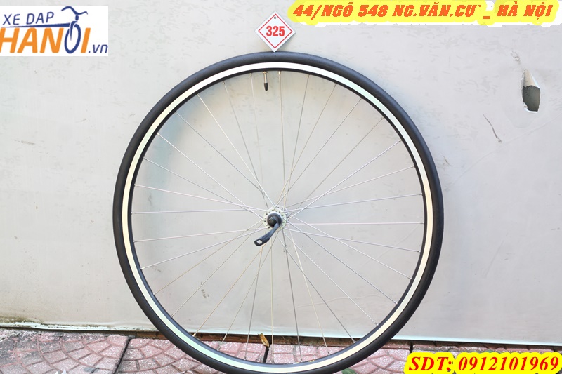 Đôi vành 36 lỗ Start Cycle cùng líp 9, mayo Deore, đôi lốp ngoại còn mới