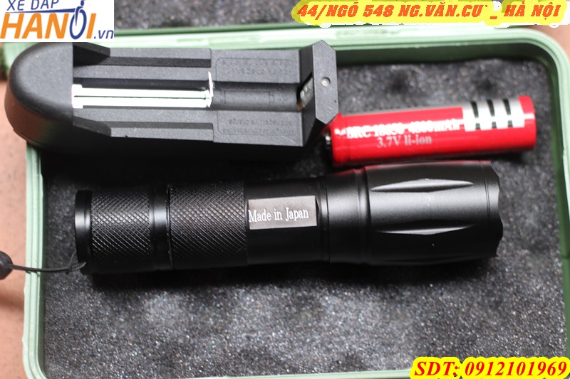 Đen pin xạc chông nước, cháy nổ, đủ bộ Made in Japan