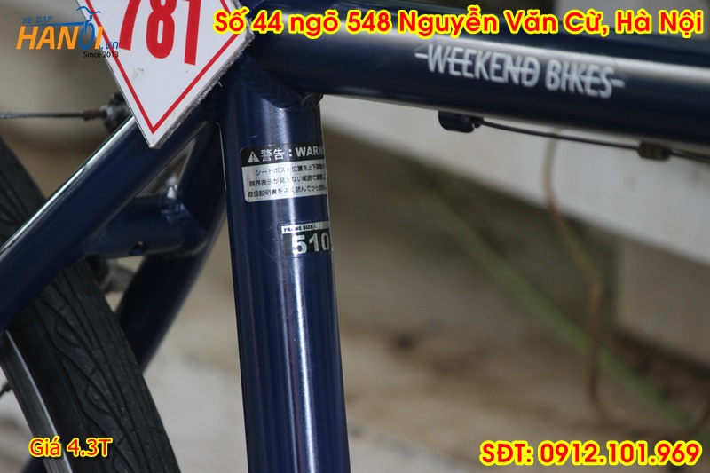 Xe đạp Touring Nhật bãi Weekend Bikes đến từ Japan