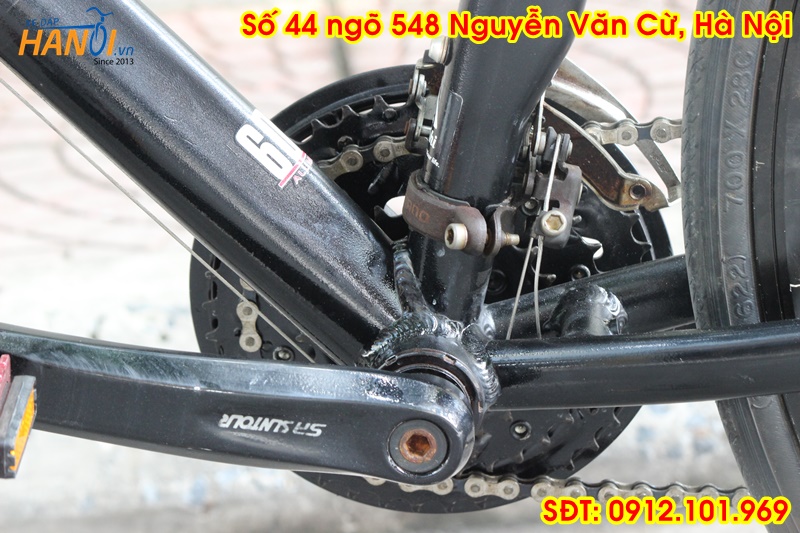 Xe đạp Touring Nhật bãi Louis TR Lite E đến từ Canada