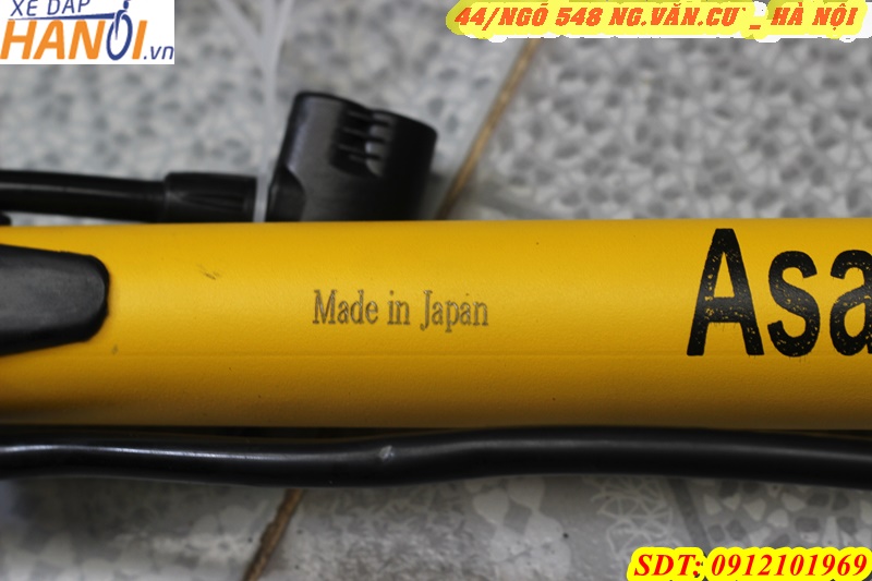 BƠM XE ĐẠP HIỆU ASAKI  MADE IN JAPAN ĐỜI 2017 GIÁ 250N/MỚI