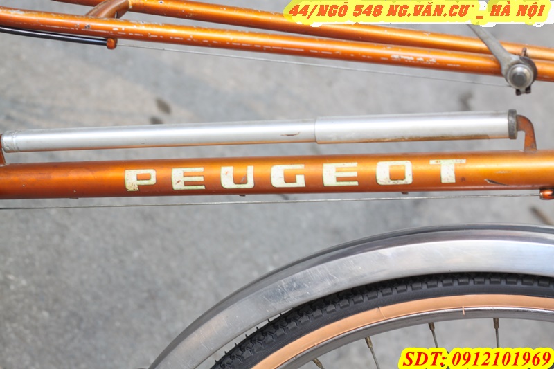 Xe đạp Peugoet đời 1976, cá vàng 9t