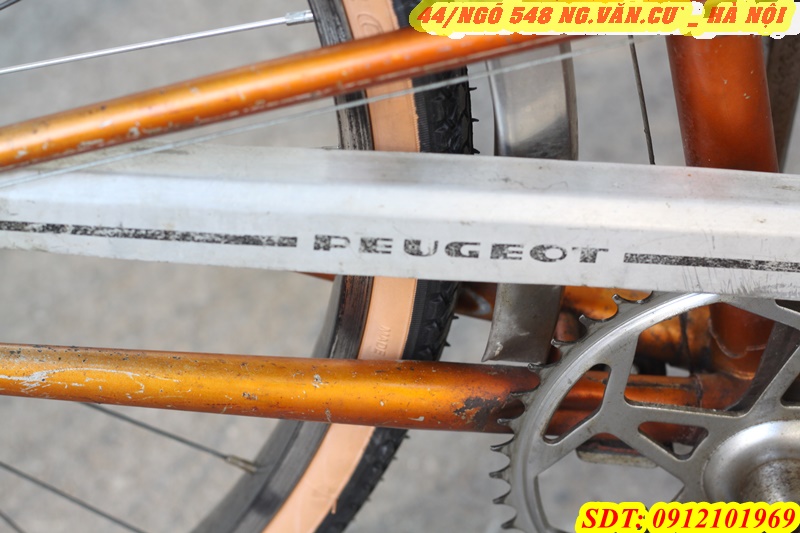 Xe đạp Peugoet đời 1976, cá vàng 9t