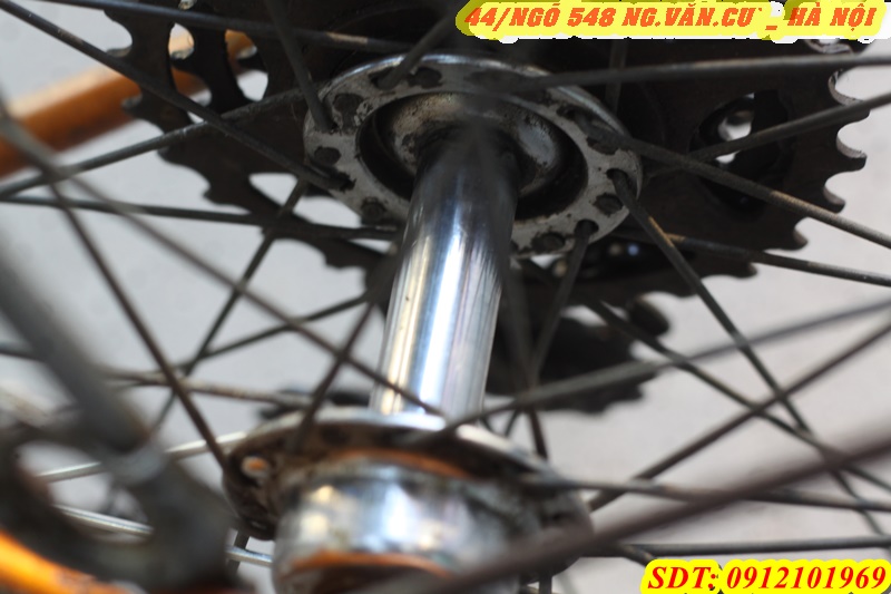 Xe đạp Peugoet đời 1976, cá vàng 9t