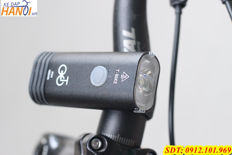 Đèn trước xe đap China loại tốt