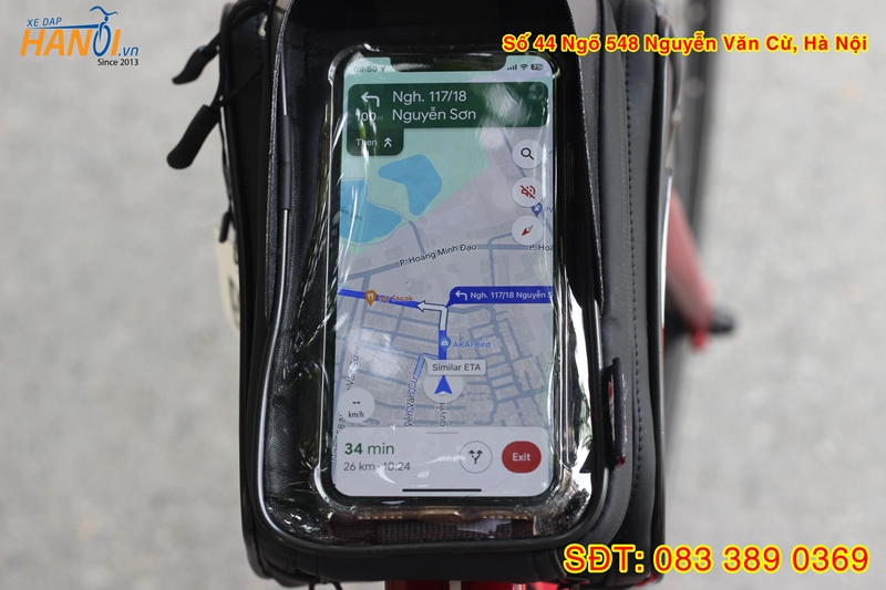 Túi xe đạp gắn sườn ZDK S6