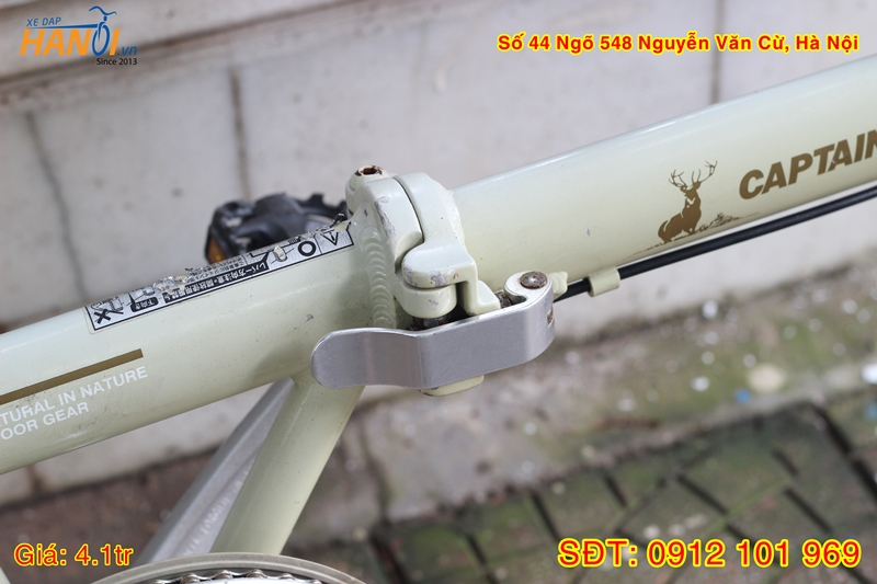 Xe đạp gập Nhật bãi Captain Stag