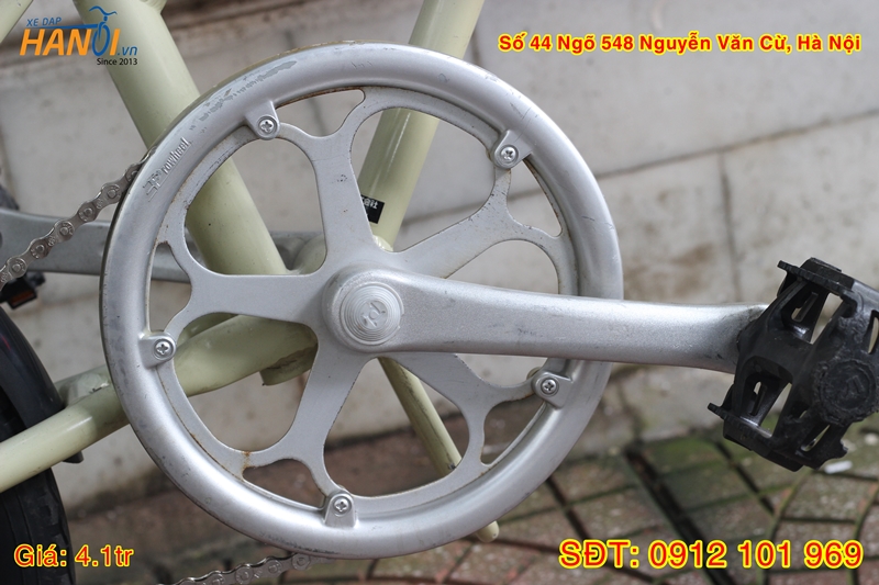 Xe đạp gập Nhật bãi Captain Stag