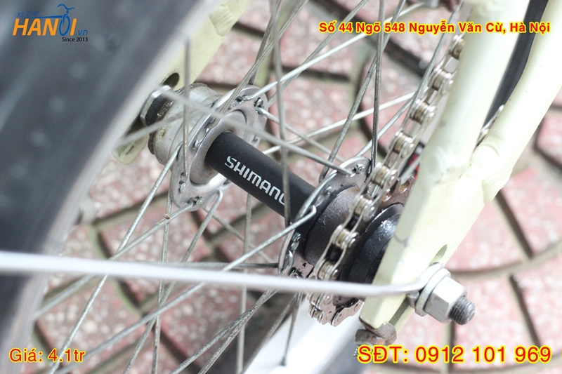 Xe đạp gập Nhật bãi Captain Stag