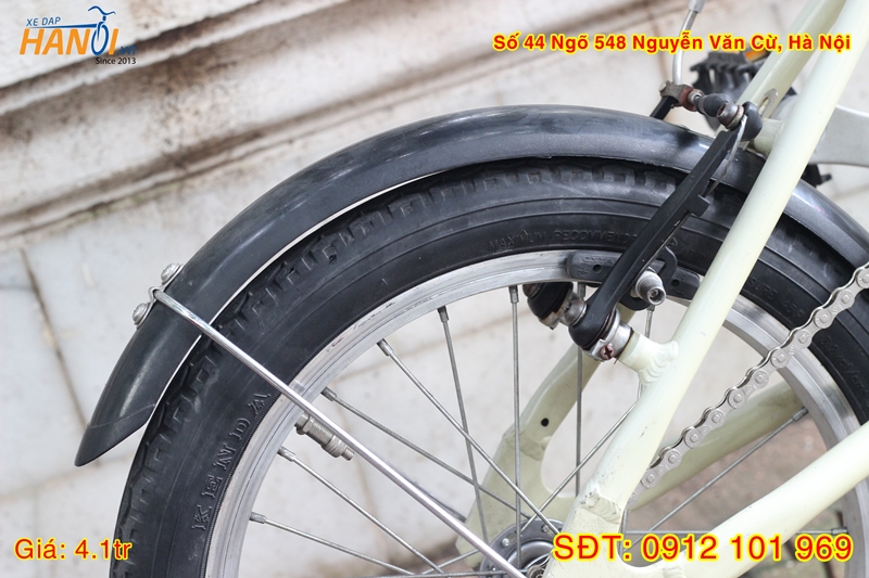 Xe đạp gập Nhật bãi Captain Stag