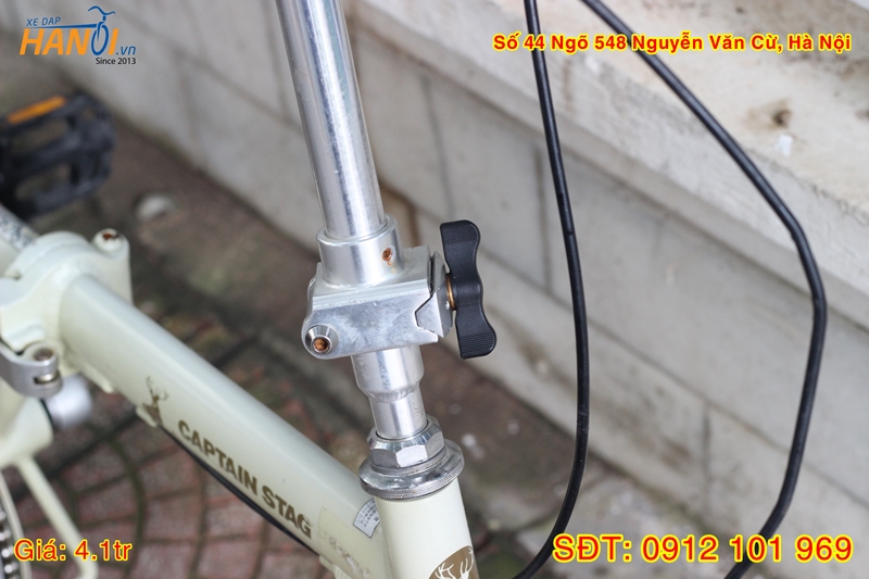 Xe đạp gập Nhật bãi Captain Stag