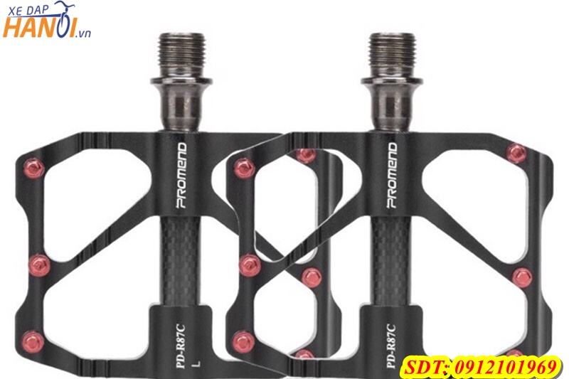 Pedal bạc đạn Promend R87C - trục bọc carbon