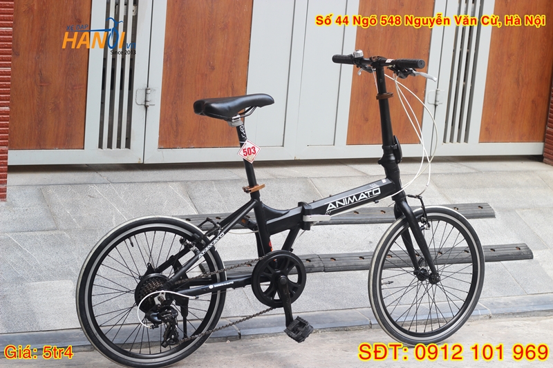 Xe đạp gấp Nhật bãi Animato tới từ Nhật Bản