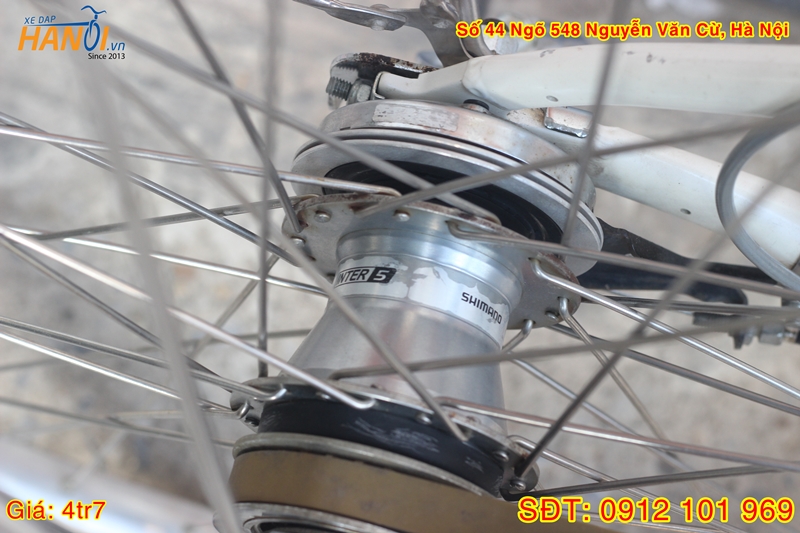Xe đạp mini cào cào Nhật bãi Bridgestone Albelt - 5 số