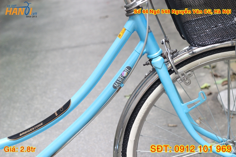 Xe đạp mini Nhật bãi Bridgestone Marfoil đến từ Japan