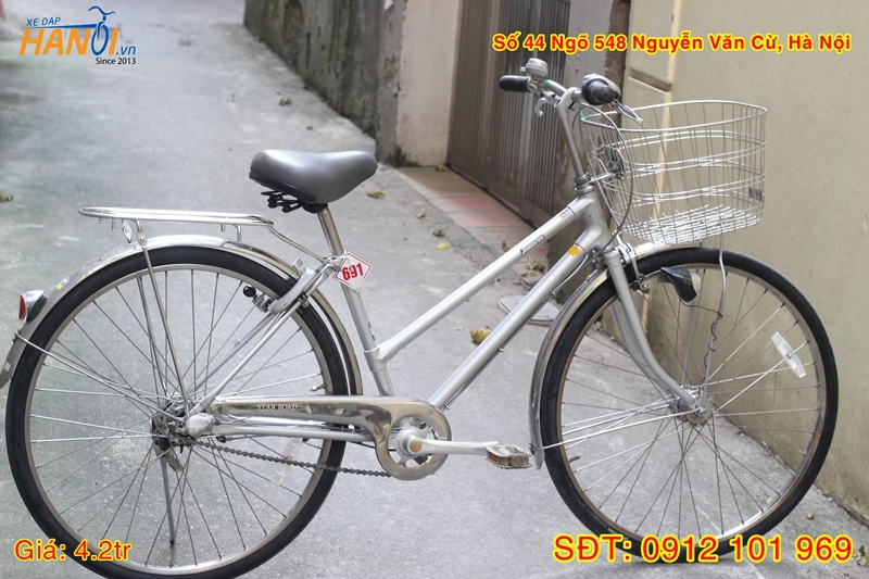 Xe đạp mini Nhật bãi Bridgestone