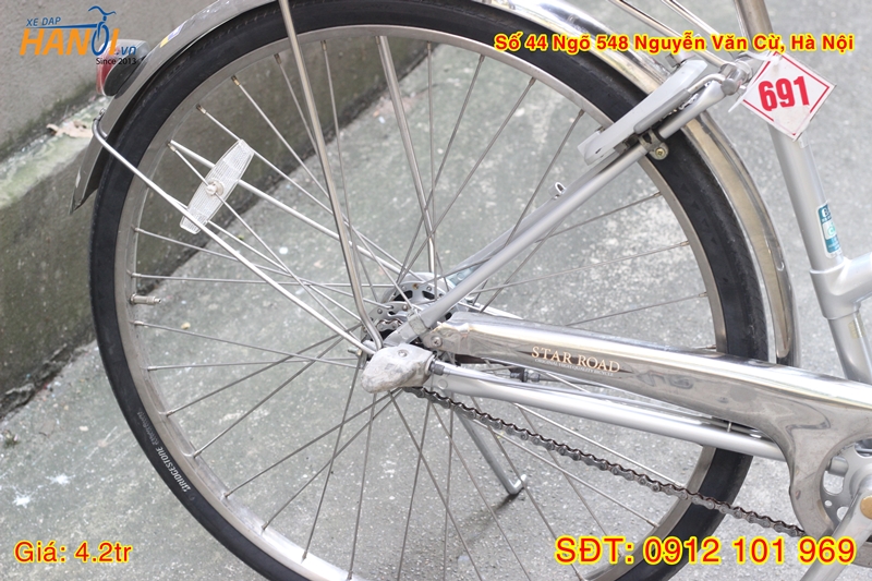 Xe đạp mini Nhật bãi Bridgestone