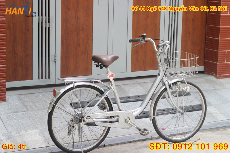 Xe đạp mini Nhật bãi Eco Alumi