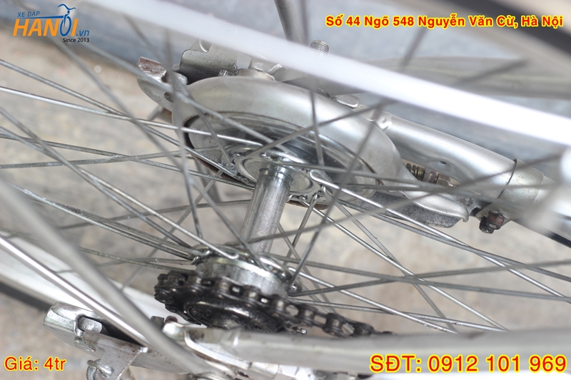 Xe đạp mini Nhật bãi Eco Alumi