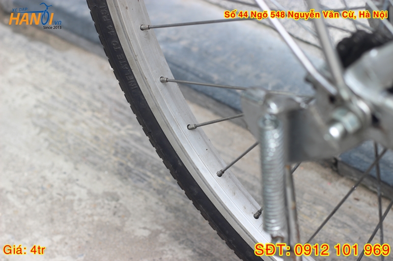 Xe đạp mini Nhật bãi Eco Alumi