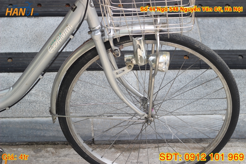 Xe đạp mini Nhật bãi Eco Alumi