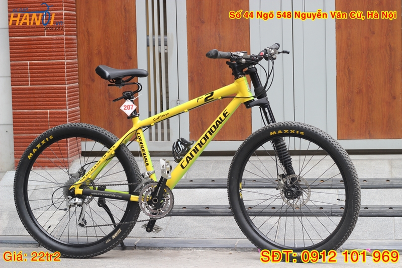 Xe đạp địa hình MTB Cannondale Caffeine F2 - Handmade in USA - hàng hiếm