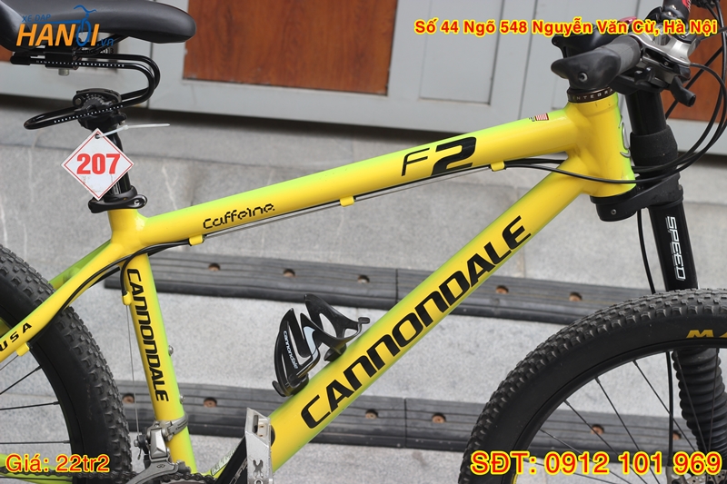 Xe đạp địa hình MTB Cannondale Caffeine F2 - Handmade in USA - hàng hiếm