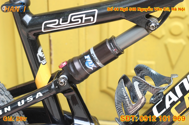Xe đạp địa hình MTB Nhât bãi Cannondale Rush - Handmade in USA - hàng hiếm