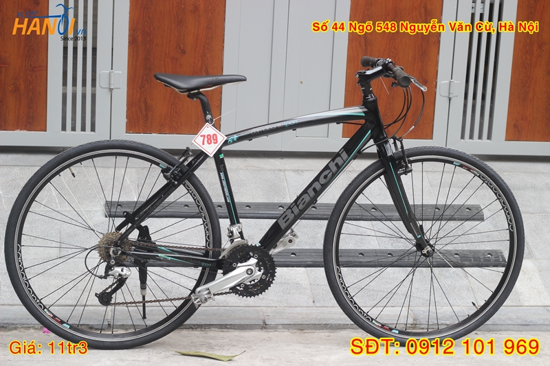 Xe đạp Touring Nhật bãi Bianchi Camaleonte Sport
