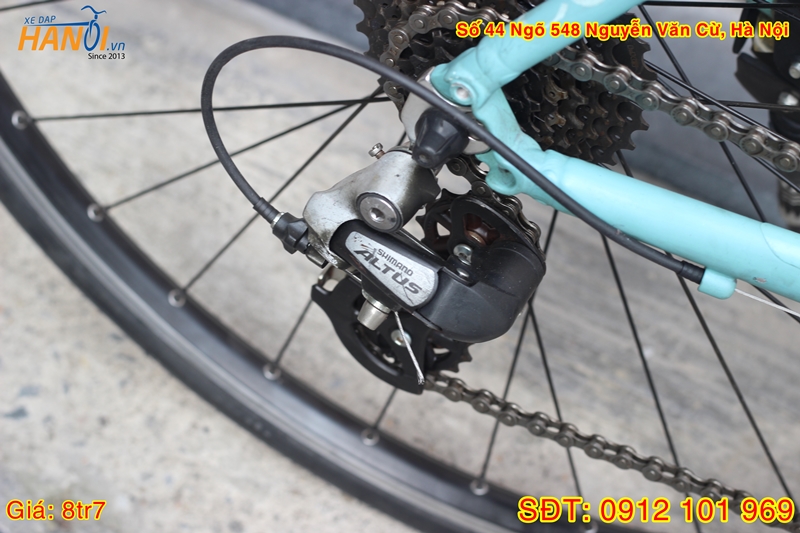 Xe đạp Touring Nhật bãi Bianchi Camaleonte tới từ Italia