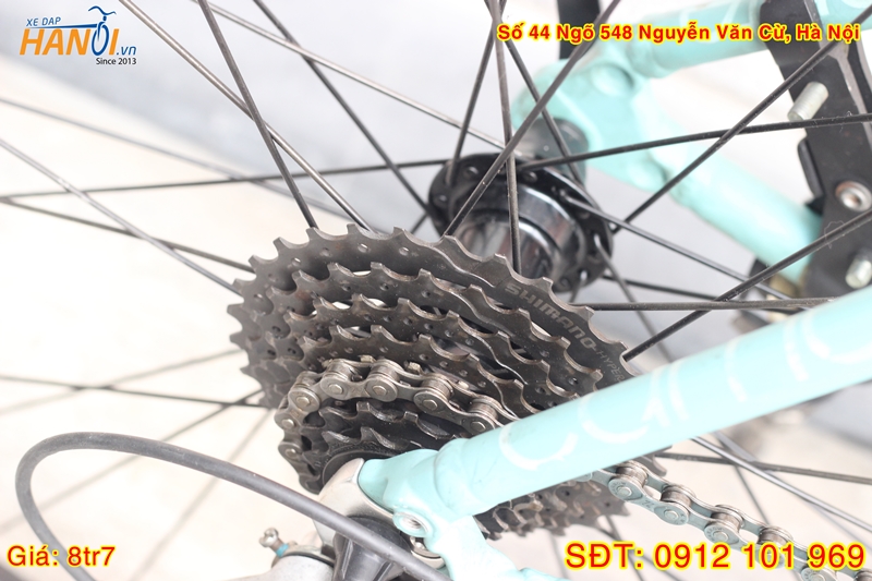 Xe đạp Touring Nhật bãi Bianchi Camaleonte tới từ Italia