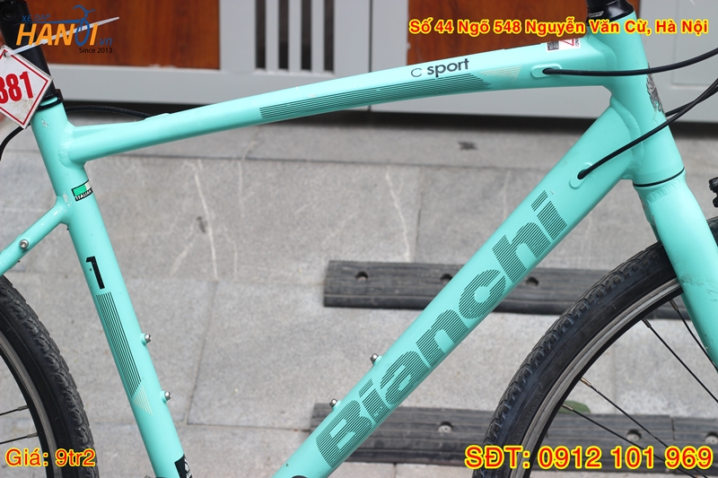 Xe đạp Touring Nhật bãi Bianchi C-Sport 1