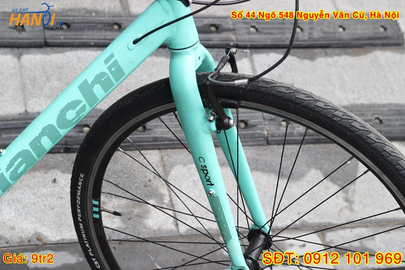 Xe đạp Touring Nhật bãi Bianchi C-Sport 1