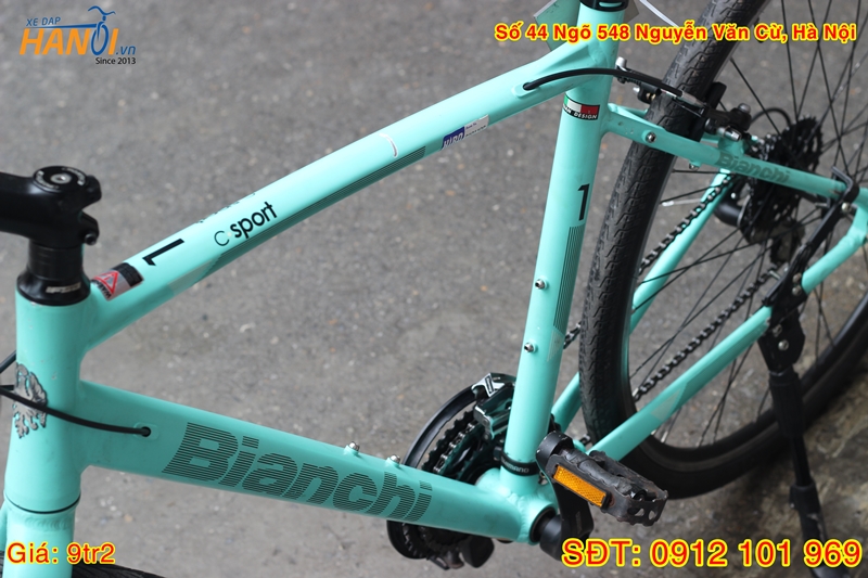 Xe đạp Touring Nhật bãi Bianchi C-Sport 1