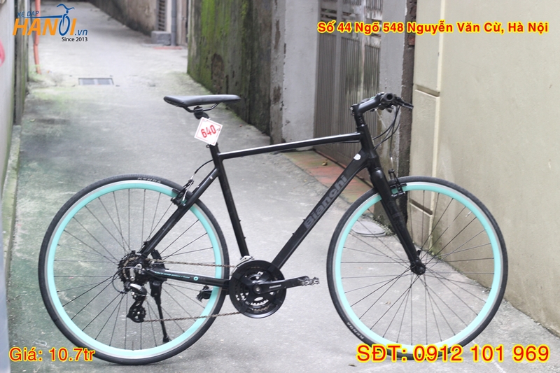 Xe đạp Touring Nhật bãi Bianchi Roma IV