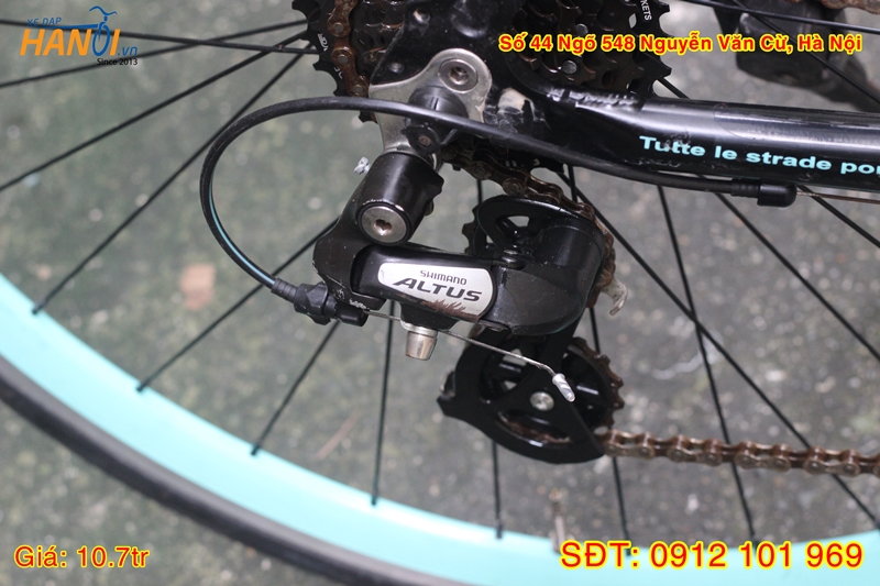 Xe đạp Touring Nhật bãi Bianchi Roma IV