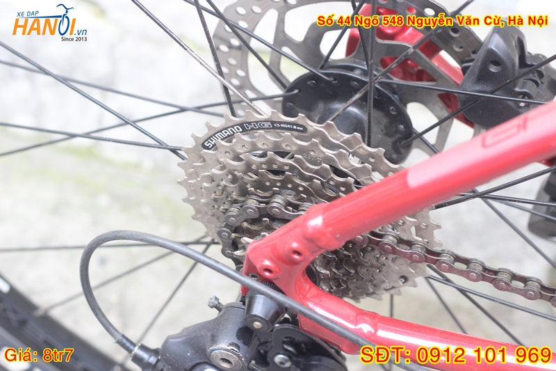 Xe đạp Touring Nhật bãi  Giant Gravier tới từ Taiwan - phanh dầu