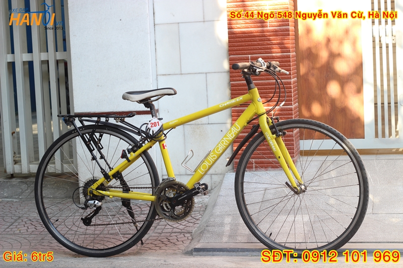 Xe đạp Touring Nhật bãi Louis Garneau Chasse EX tới từ Canada