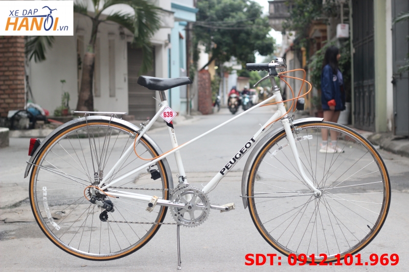 Xe đạp touring Nhật bãi Peugeot tại Hà Nội