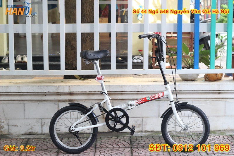 Xe đạp trẻ em gấp Nhật bãi  Castrol
