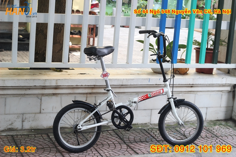 Xe đạp trẻ em gấp Nhật bãi  Castrol