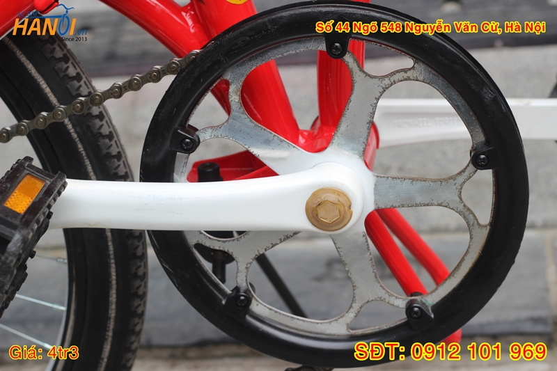 Xe đạp trẻ em gấp Nhật bãi Ferrari