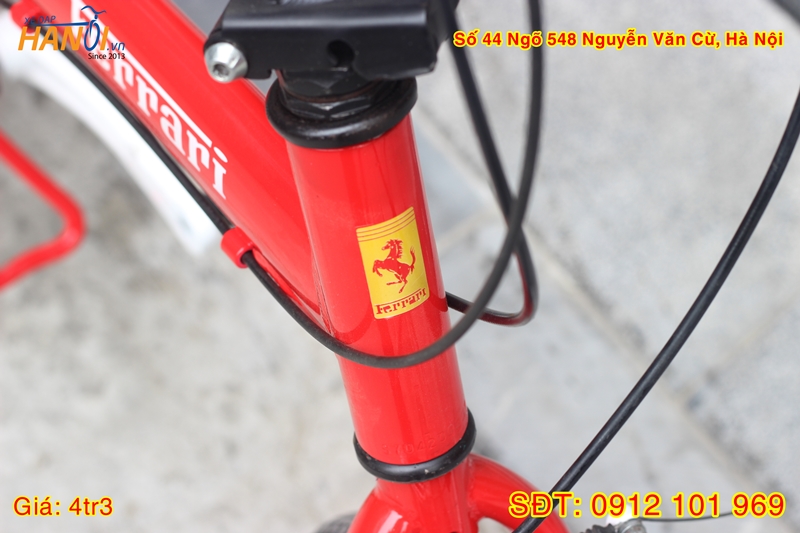 Xe đạp trẻ em gấp Nhật bãi Ferrari